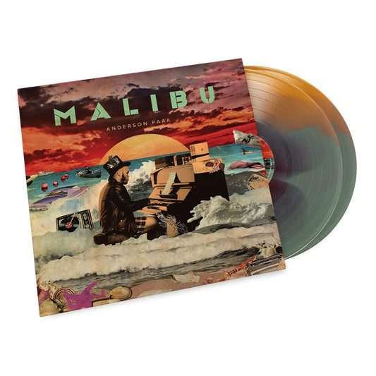 Anderson .Paak — Malibu [10th Anniversary Tangerine, Olive Green & Brown 2LP] — product artwork