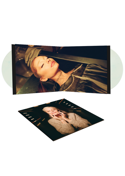 Ariana Grande — eternal sunshine deluxe: brighter days ahead [2LP Translucent Marble Vinyl] — product artwork
