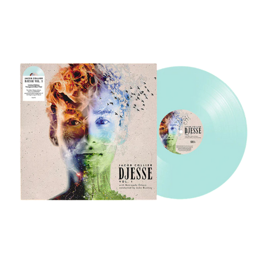 Jacob Collier — Djesse Vol. 1 [Transparent Blue Vinyl] — cover and packaging