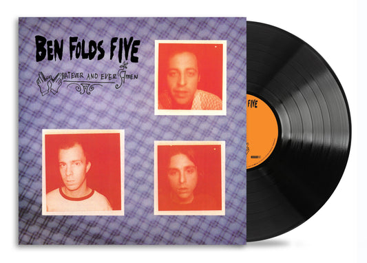 Ben Folds Five — Whatever and Ever Amen [Vinyl] — cover and packaging