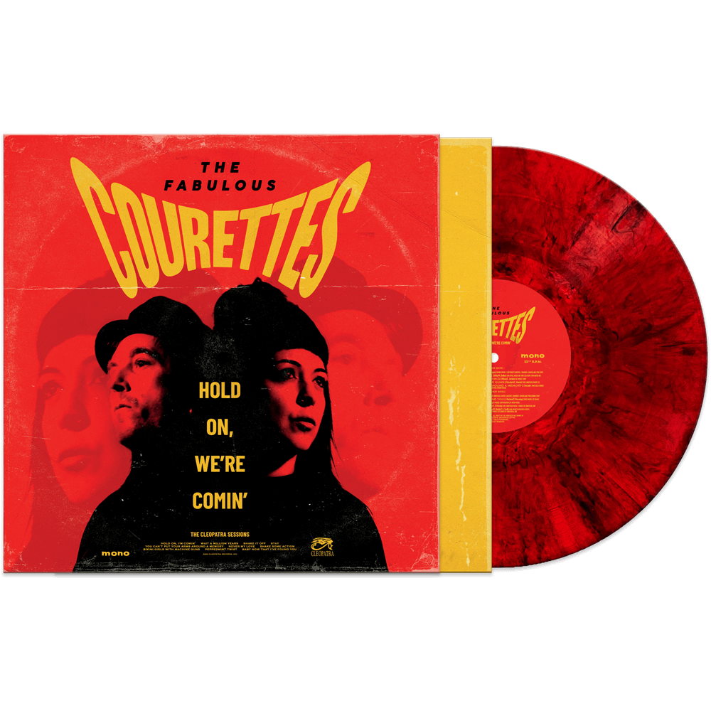 The Courettes - Hold On, We're Comin' [Red Vinyl]