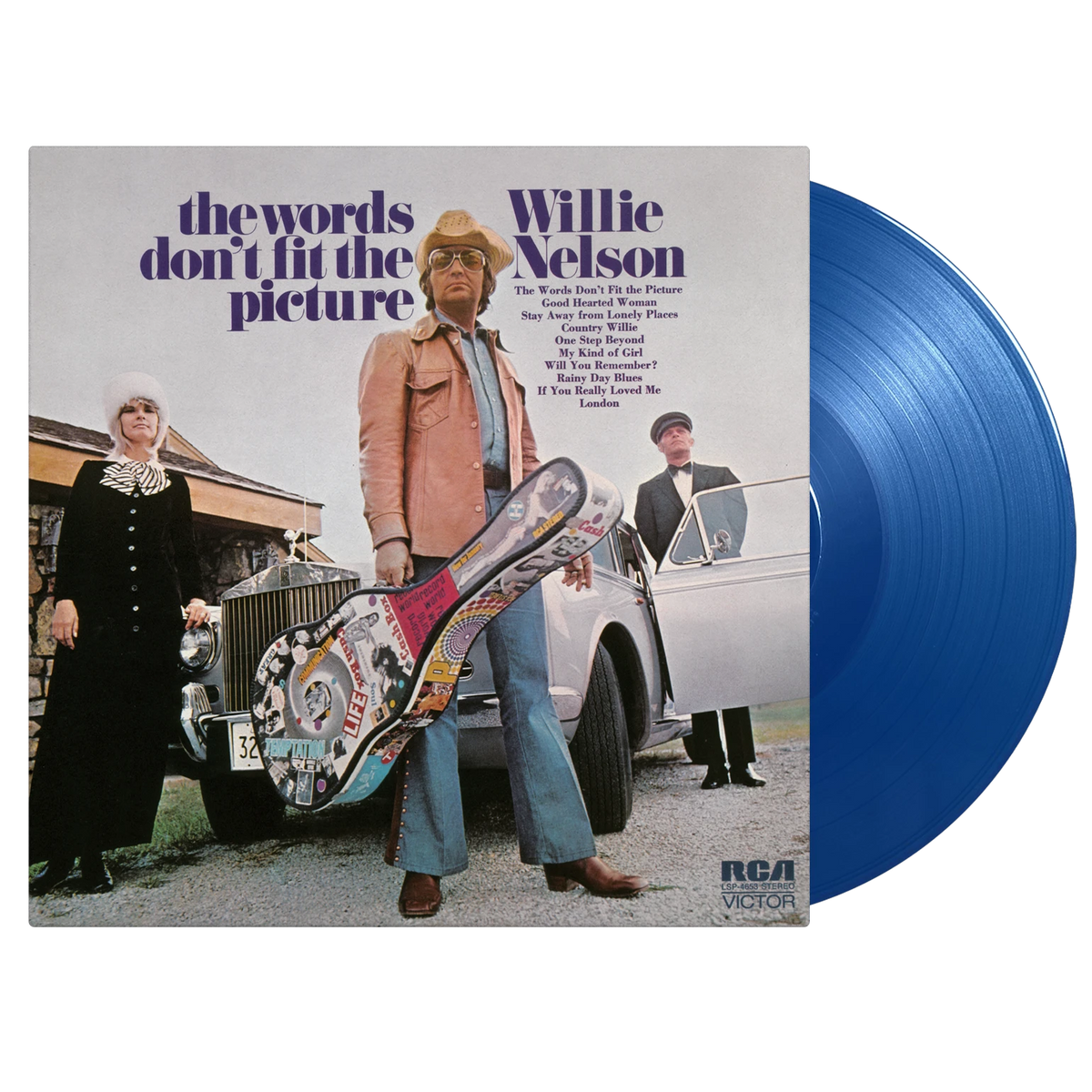 Willie Nelson - The Words Don't Fit the Picture [Translucent Blue Vinyl]