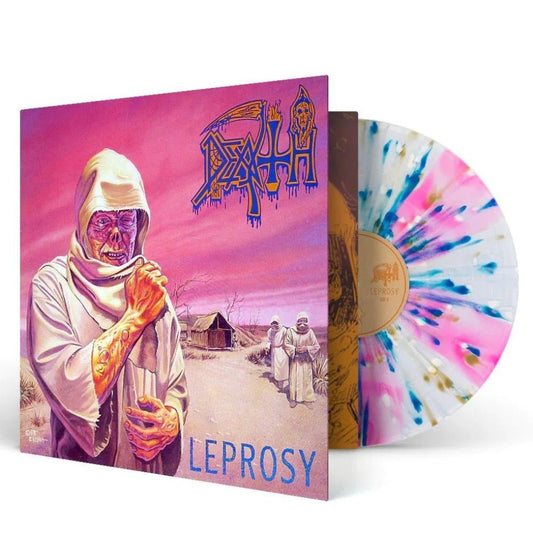 Death - Leprosy [Pink White Blue Vinyl]