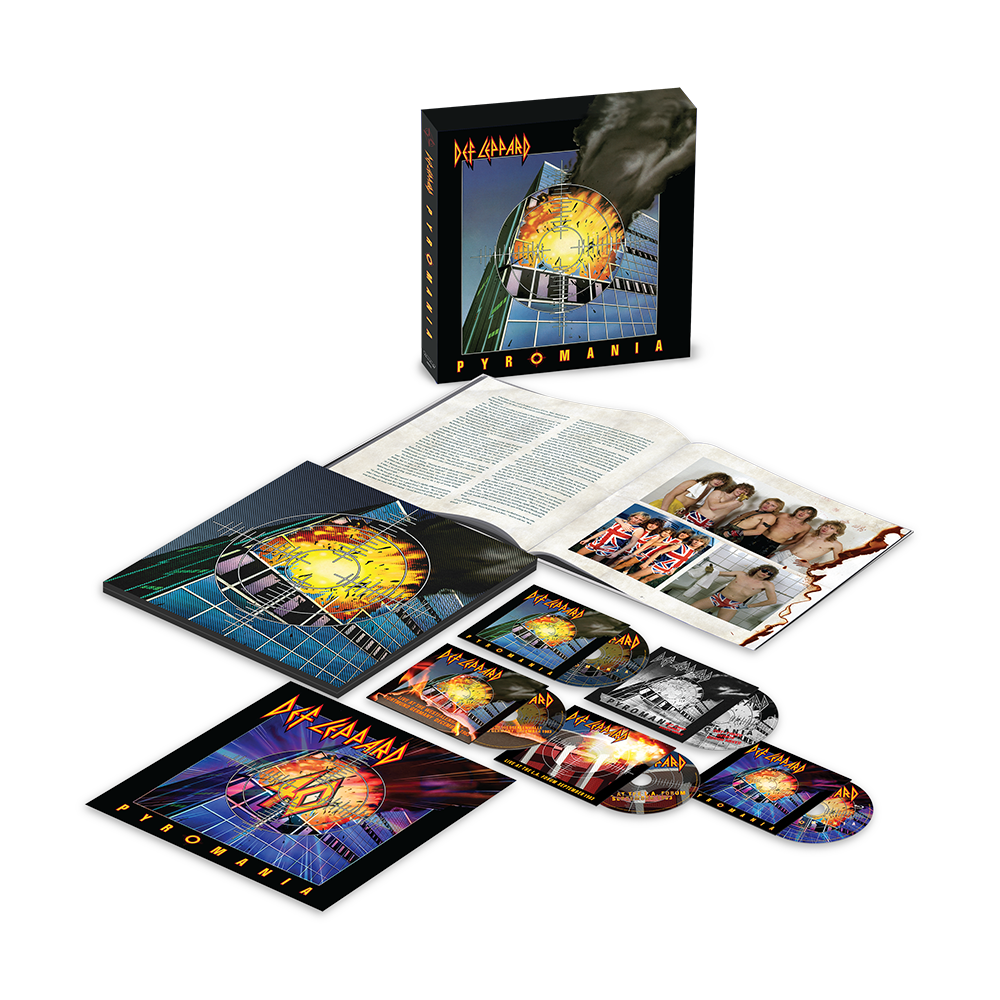 Def Leppard - Pyromania (40th Anniversary) [4CD & Blu-ray Box Set]