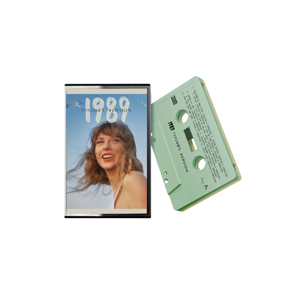 Taylor Swift - 1989 (Taylor's Version) [Aquamarine Green & Sunrise Boulevard Yellow Cassette]