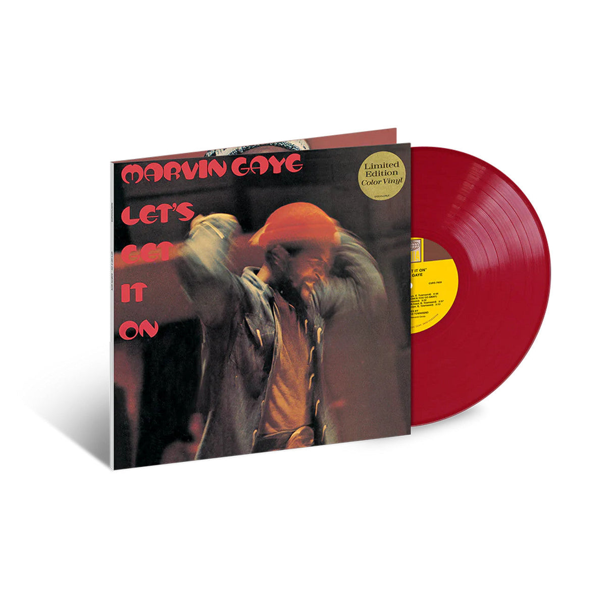 Marvin Gaye — Let's Get It On [Red Vinyl] — product artwork