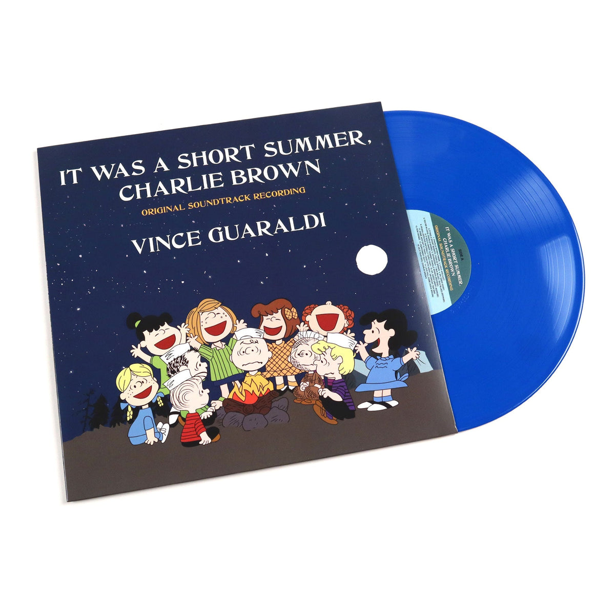 Vince Guaraldi — It Was A Short Summer, Charlie Brown [Blue Vinyl] — product artwork