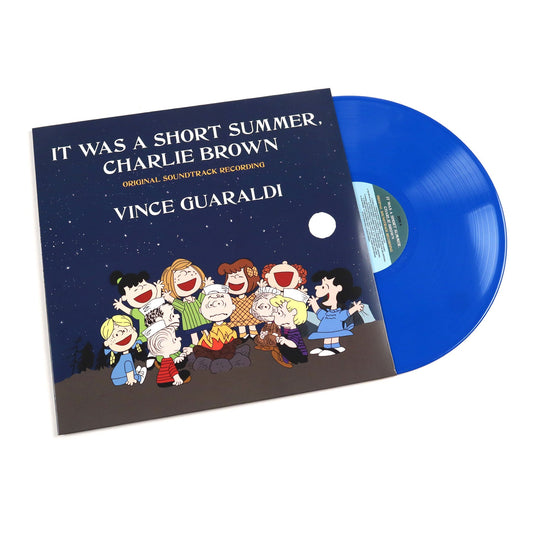 Vince Guaraldi — It Was A Short Summer, Charlie Brown [Blue Vinyl] — product artwork