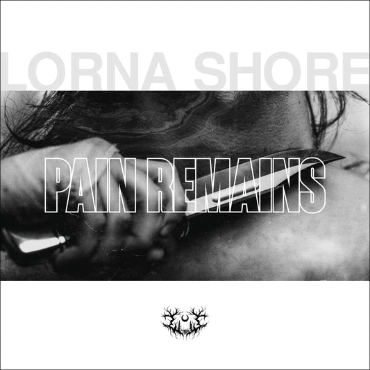 Lorna Shore — Pain Remains [Black & White Split Vinyl] — product artwork