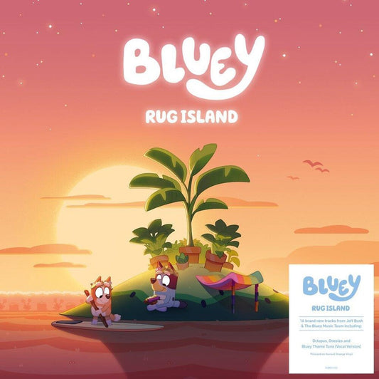 Bluey — Rug Island [Sunset Orange Vinyl] — cover artwork