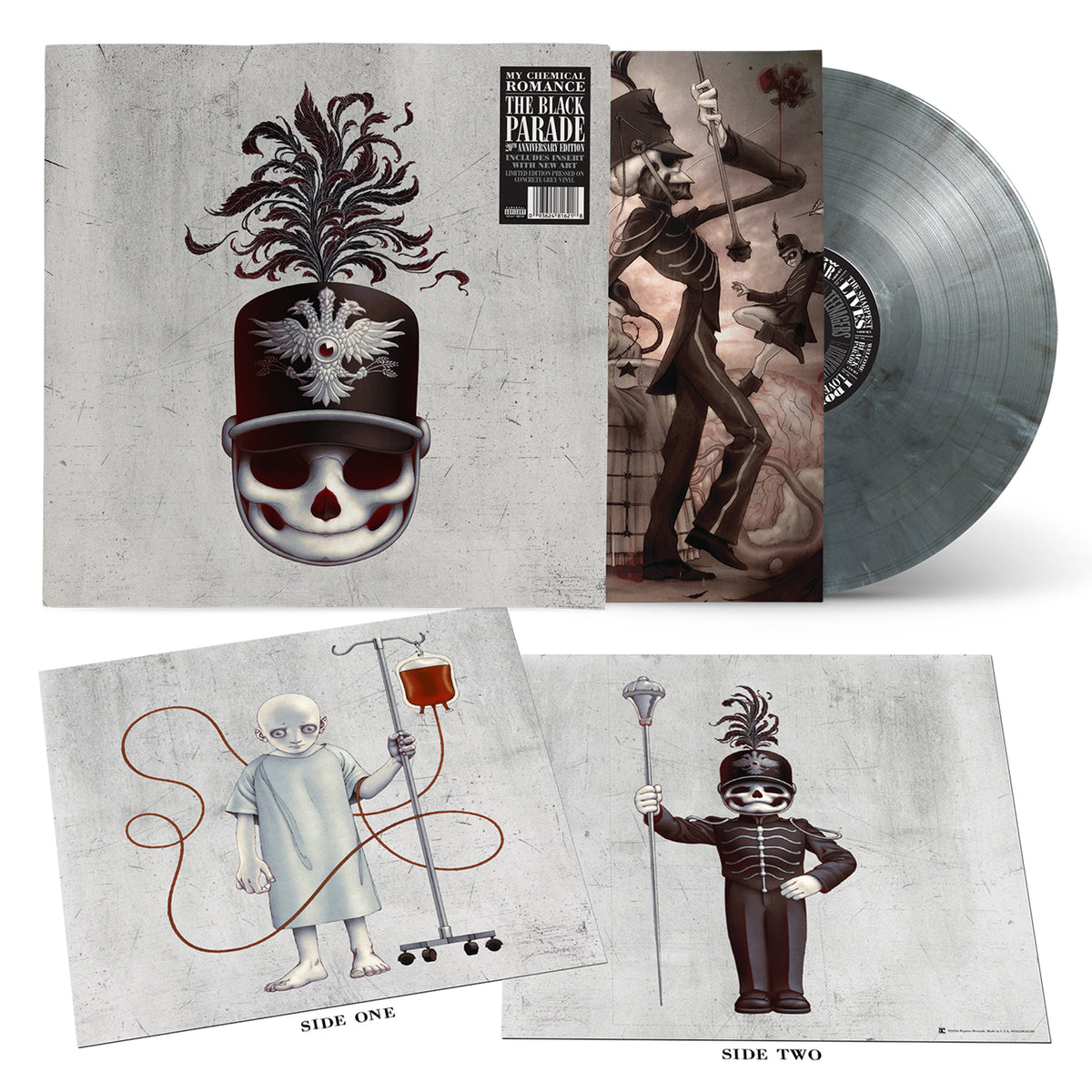 The Black Parade 20th Anniversary Edition Concrete Grey Vinyl LP