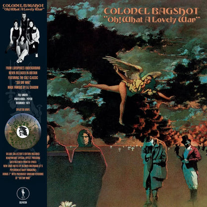 Colonel Bagshot – Oh! What a Lovely War [Psychedelic Splatter LP + 7" Vinyl] — release artwork