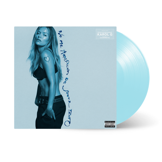 No Me Arrepiento De Sentir Tanto Clearwater Blue Vinyl LP