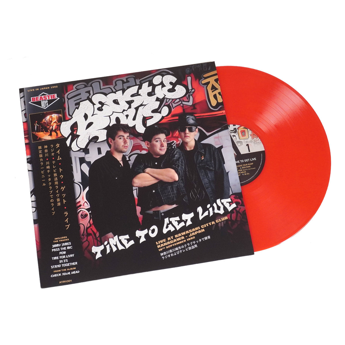Beastie Boys - Time to Get Live [Red Vinyl] — album artwork