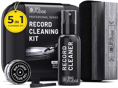 Big Fudge professional 5-in-1 record cleaning kit