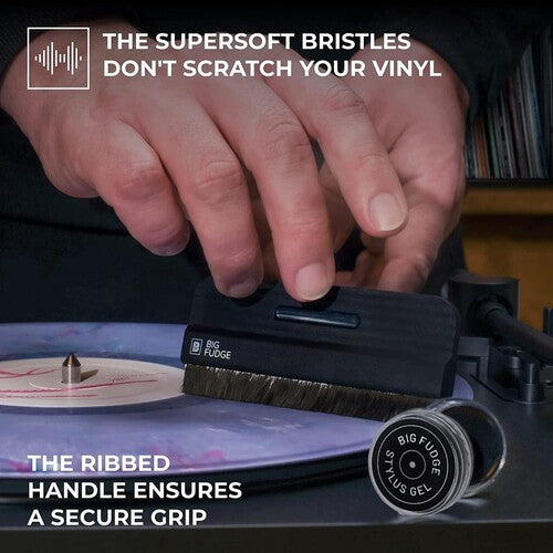 Big Fudge carbon fiber record brush and stylus gel - view 2