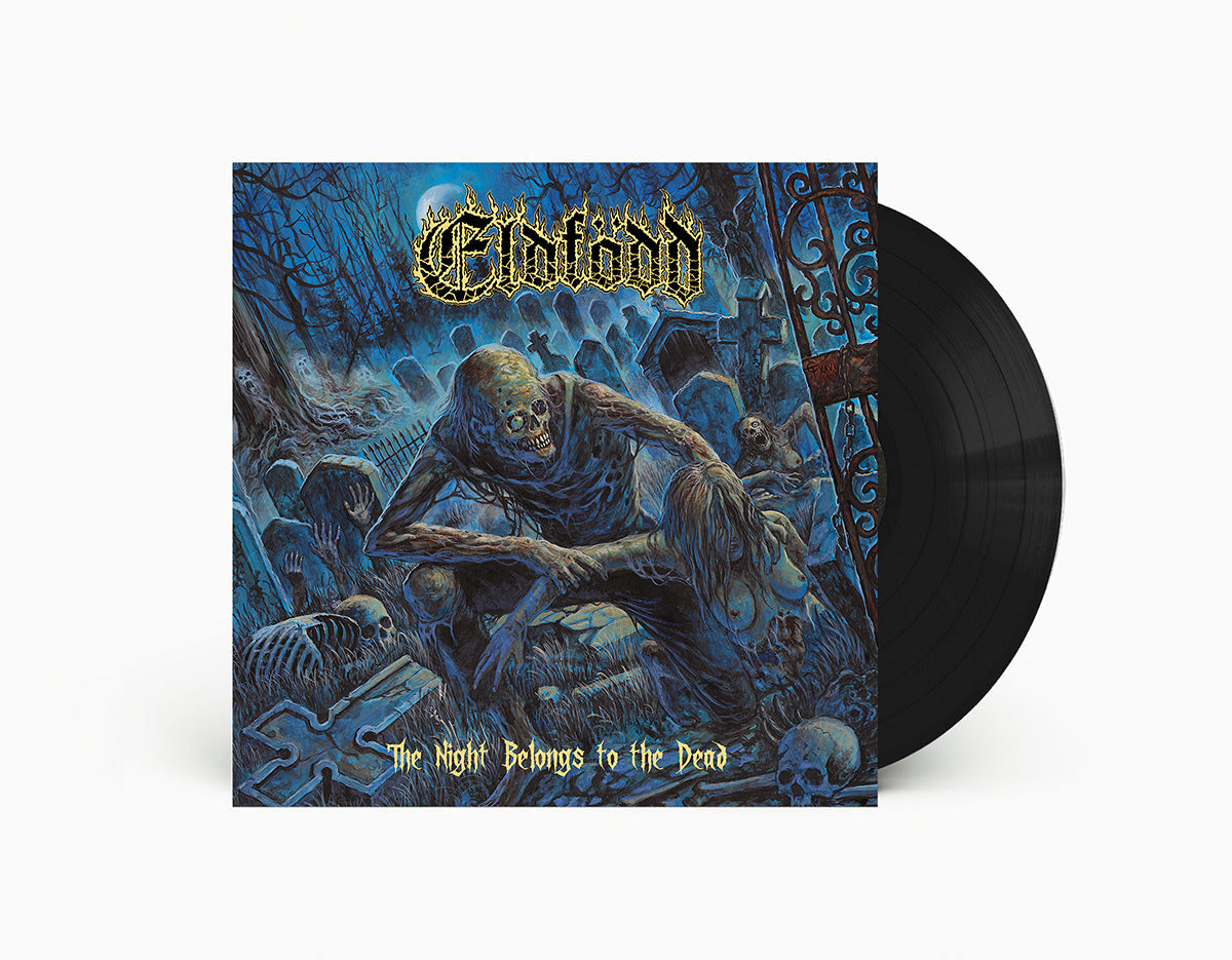 Eldfödd – The Night Belongs to the Dead [LP] cover artwork