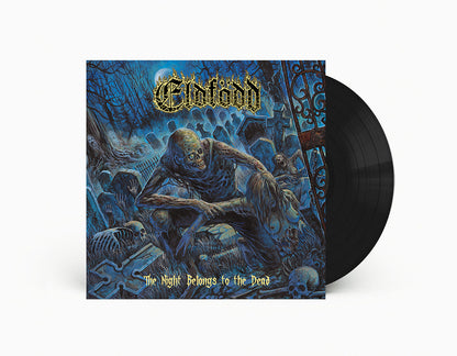 Eldfödd – The Night Belongs to the Dead [LP] cover artwork