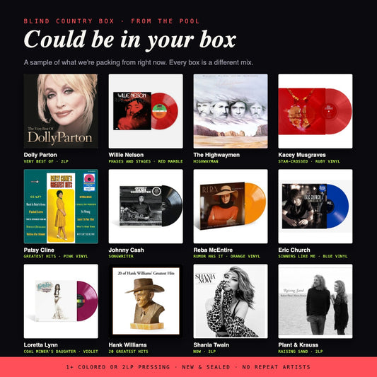 Records that could be in your Blind Country Box