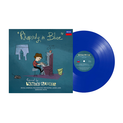 Benjamin Grosvenor – Rhapsody In Blue (100th Anniversary) [Blue Vinyl] cover artwork
