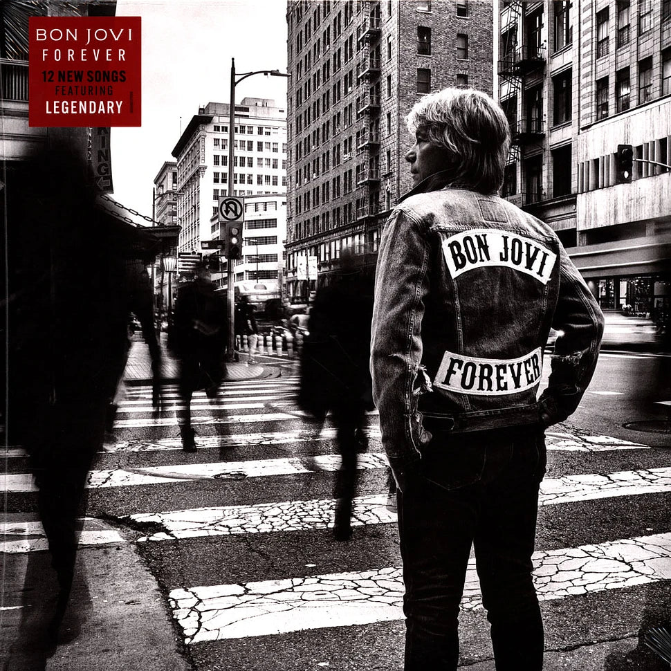 Bon Jovi — Forever [Blue & Clear Split Vinyl] — cover artwork