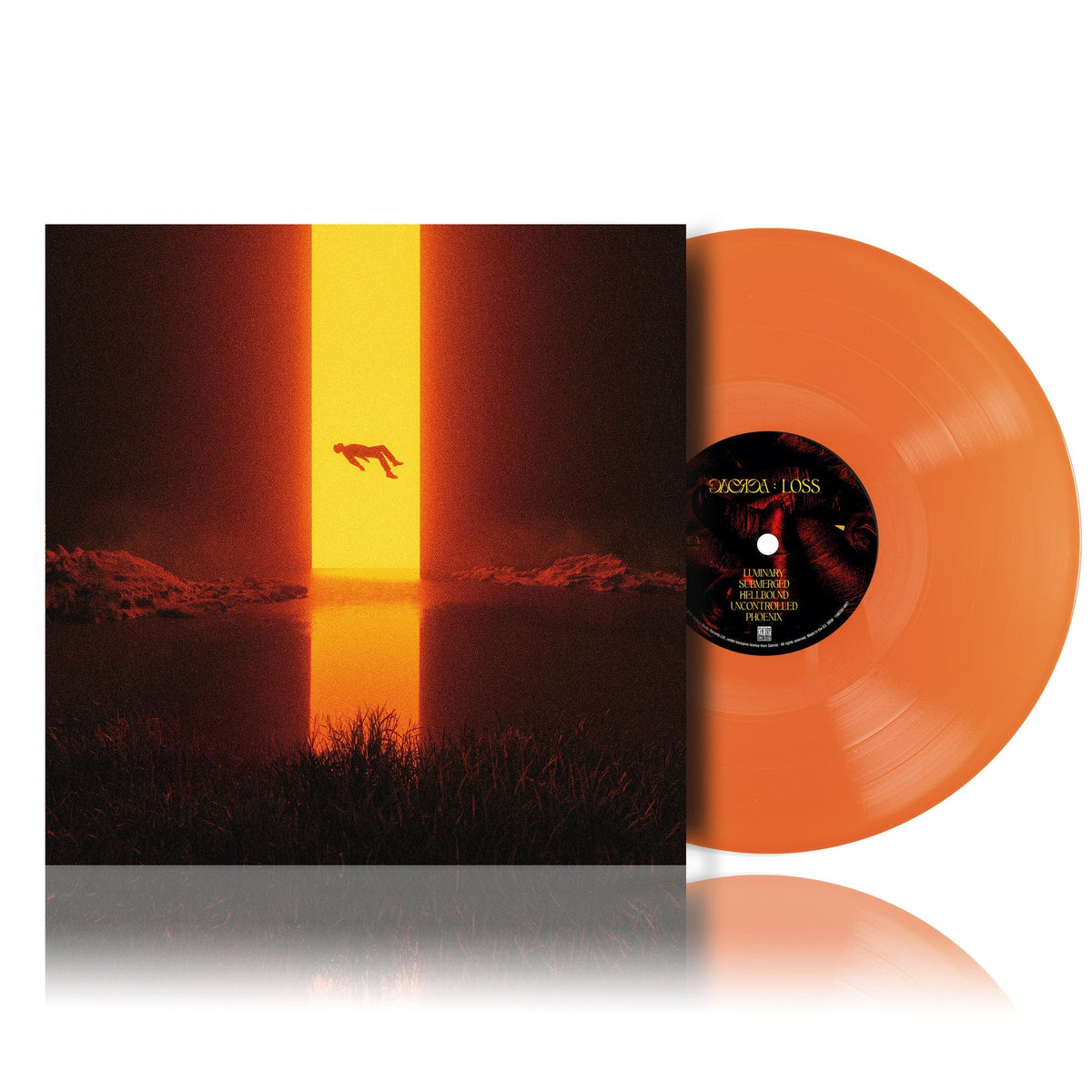 Gaerea — Loss [Orange Crush LP] — cover and edition packaging