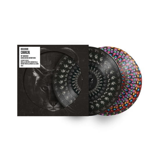Disclosure - Caracal [10th Anniversary Zoetrope 2LP] - cover and packaging