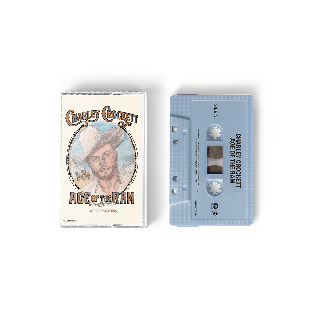 Charley Crockett — Age of the Ram [Cassette] — cover and product artwork