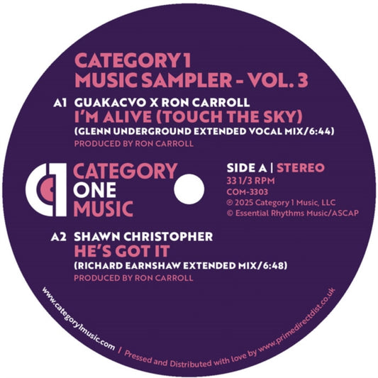 Category 1 Music Sampler Vol. 3 [12"]