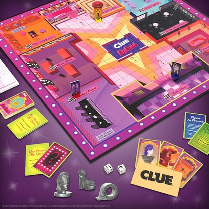 Clue: RuPaul's Drag Race Edition game board
