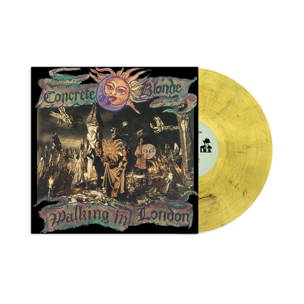 Concrete Blonde – Walking In London [Streetlight Gold Vinyl] cover artwork
