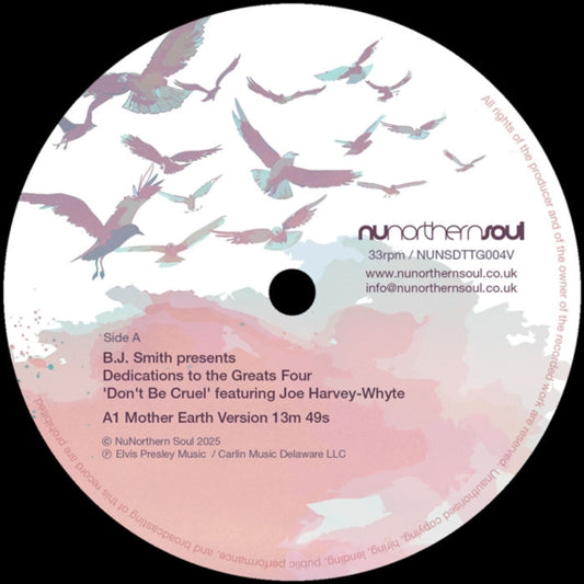 Dedications To The Greats Four ('Don't Be Cruel' Featuring Joe Harvey-Whyte) [12"]