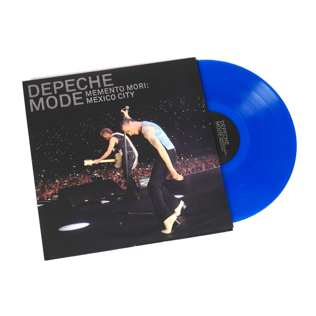 Depeche Mode — Memento Mori: Mexico City [Blue 4LP] — product and packaging