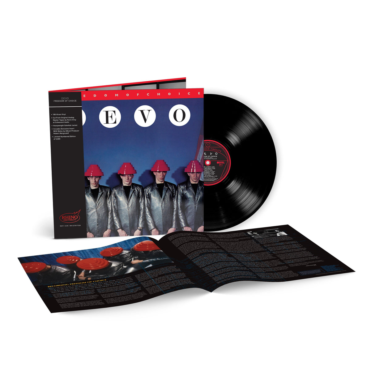 Devo – Freedom Of Choice [Rhino HiFi Numbered 180 Gram Vinyl] cover artwork