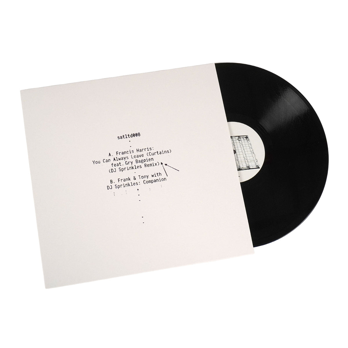 DJ Sprinkles/Frank & Tony/Francis Harris – You Can Always Leave / Companion – album artwork