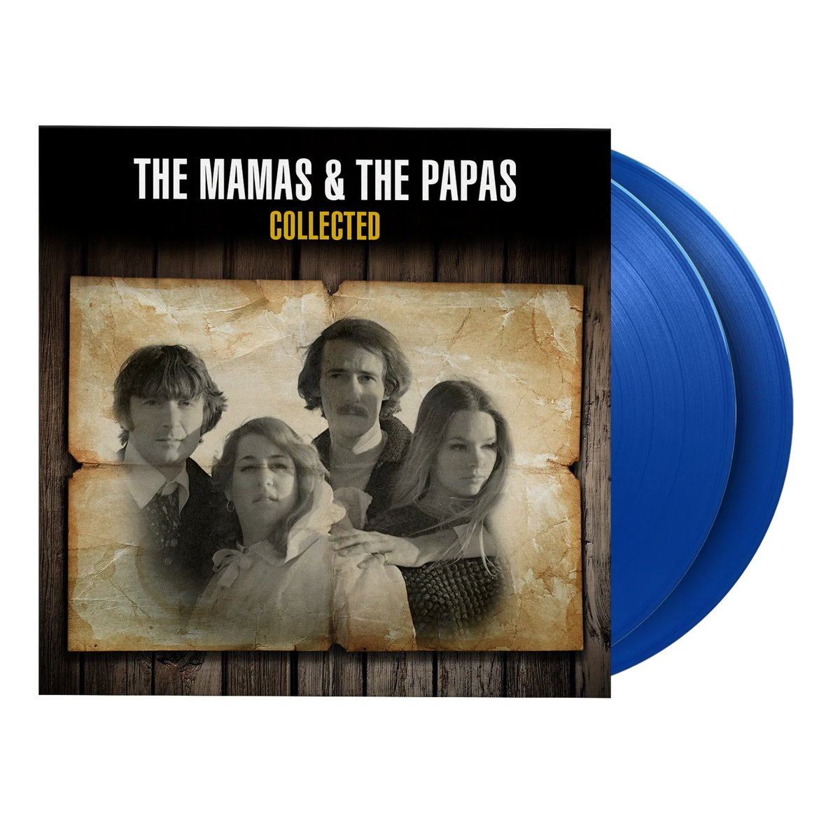 The Mamas & the Papas - Collected [Numbered 5000 2LP Blue Audiophile Vinyl] — product artwork