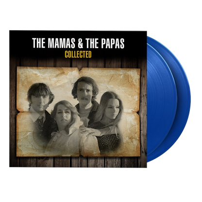 The Mamas & the Papas - Collected [Numbered 5000 2LP Blue Audiophile Vinyl] — product artwork