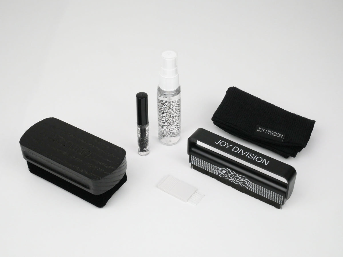 Joy Division - Premium 6-in-1 Vinyl Record Cleaning Kit [VinylCareSystem] — product artwork