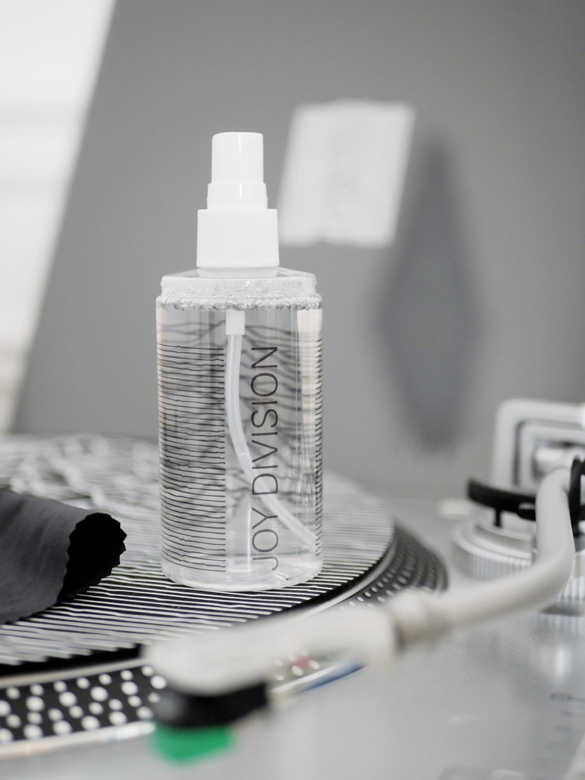 Joy Division - Vinyl Record Cleaning Solution [100ml Spray + Microfiber Cloth] — product artwork