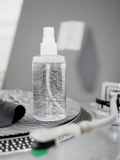 Joy Division - Vinyl Record Cleaning Solution [100ml Spray + Microfiber Cloth] — product artwork