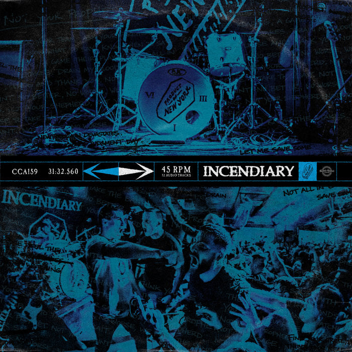 Incendiary - Product Of New York [Clear with White Marbled Vinyl] — product artwork