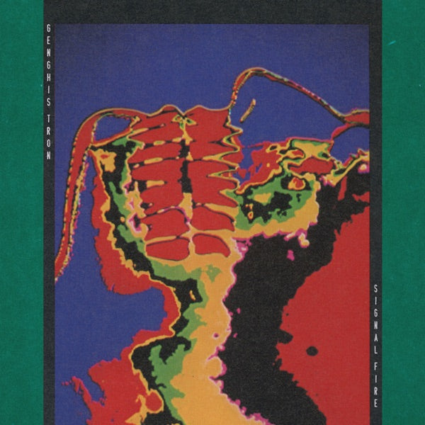 Genghis Tron - Signal Fire [Royal Blue Vinyl] — product artwork