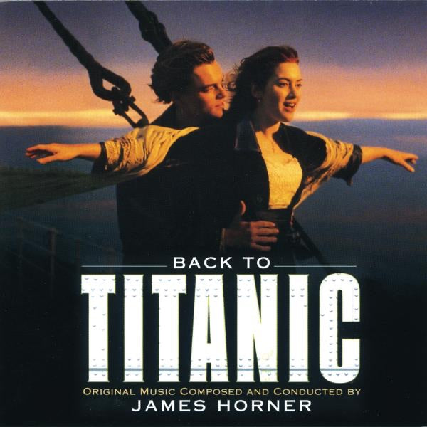 James Horner - Back to Titanic (Soundtrack) [Numbered 1500 2LP Translucent Violet Audiophile Vinyl] — product artwork