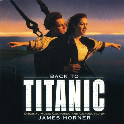 James Horner - Back to Titanic (Soundtrack) [Numbered 1500 2LP Translucent Violet Audiophile Vinyl] — product artwork