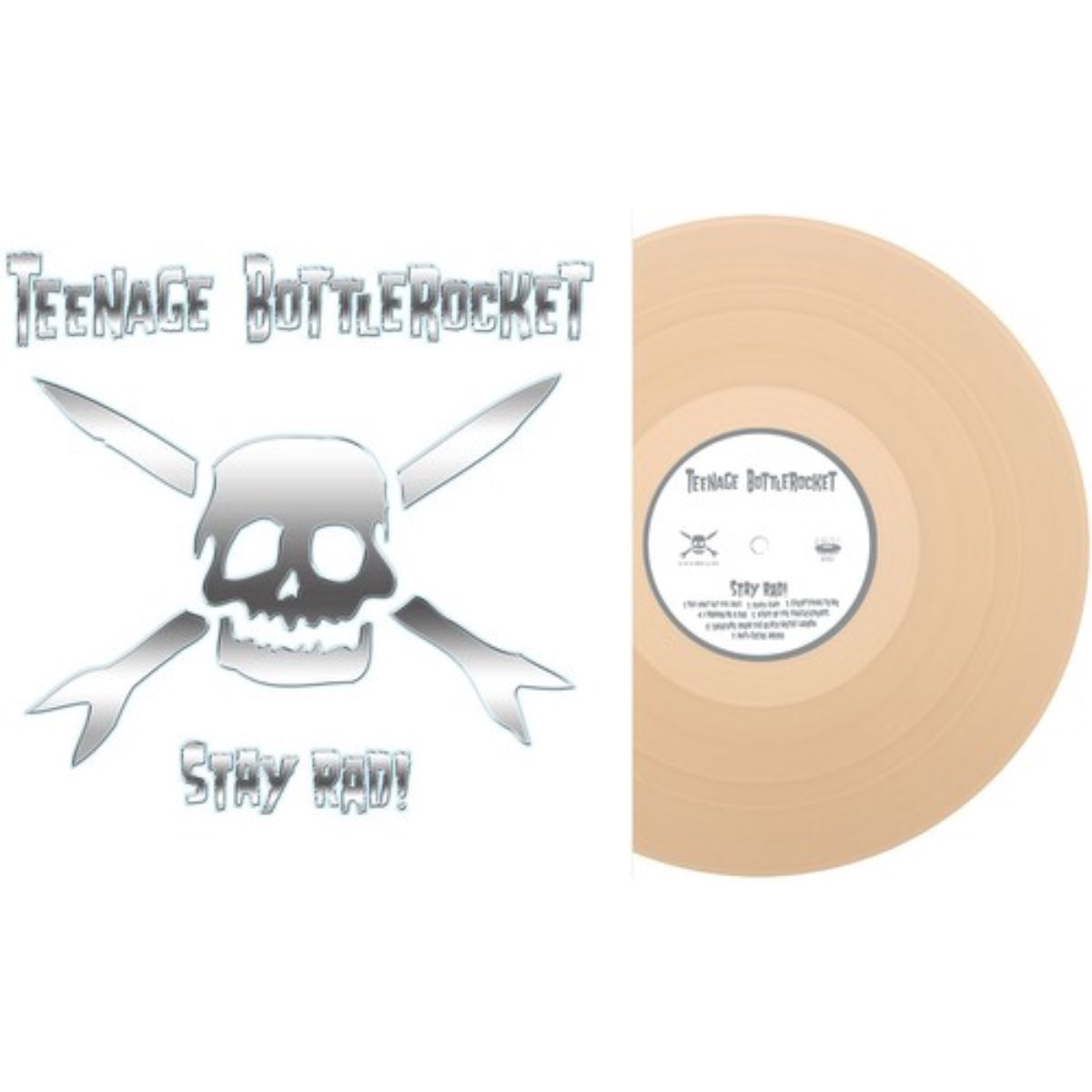 Teenage Bottlerocket - Stay Rad! [Beer Colored Vinyl] — product artwork