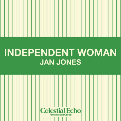 Jan Jones - Independent Woman (Parts 1 & 2) [7" Vinyl] — product artwork