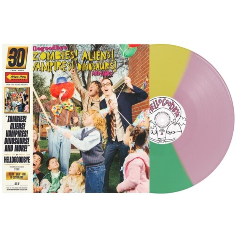 Hellogoodbye - Zombies! Aliens! Vampires! Dinosaurs! (B-sides) [Anniversary Edition] — product artwork