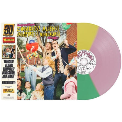 Hellogoodbye - Zombies! Aliens! Vampires! Dinosaurs! (B-sides) [Anniversary Edition] — product artwork