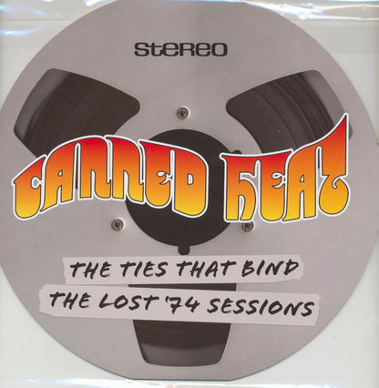 Canned Heat - The Ties That Bind [Gold Metallic Vinyl + Circular Cover] — album cover and product artwork