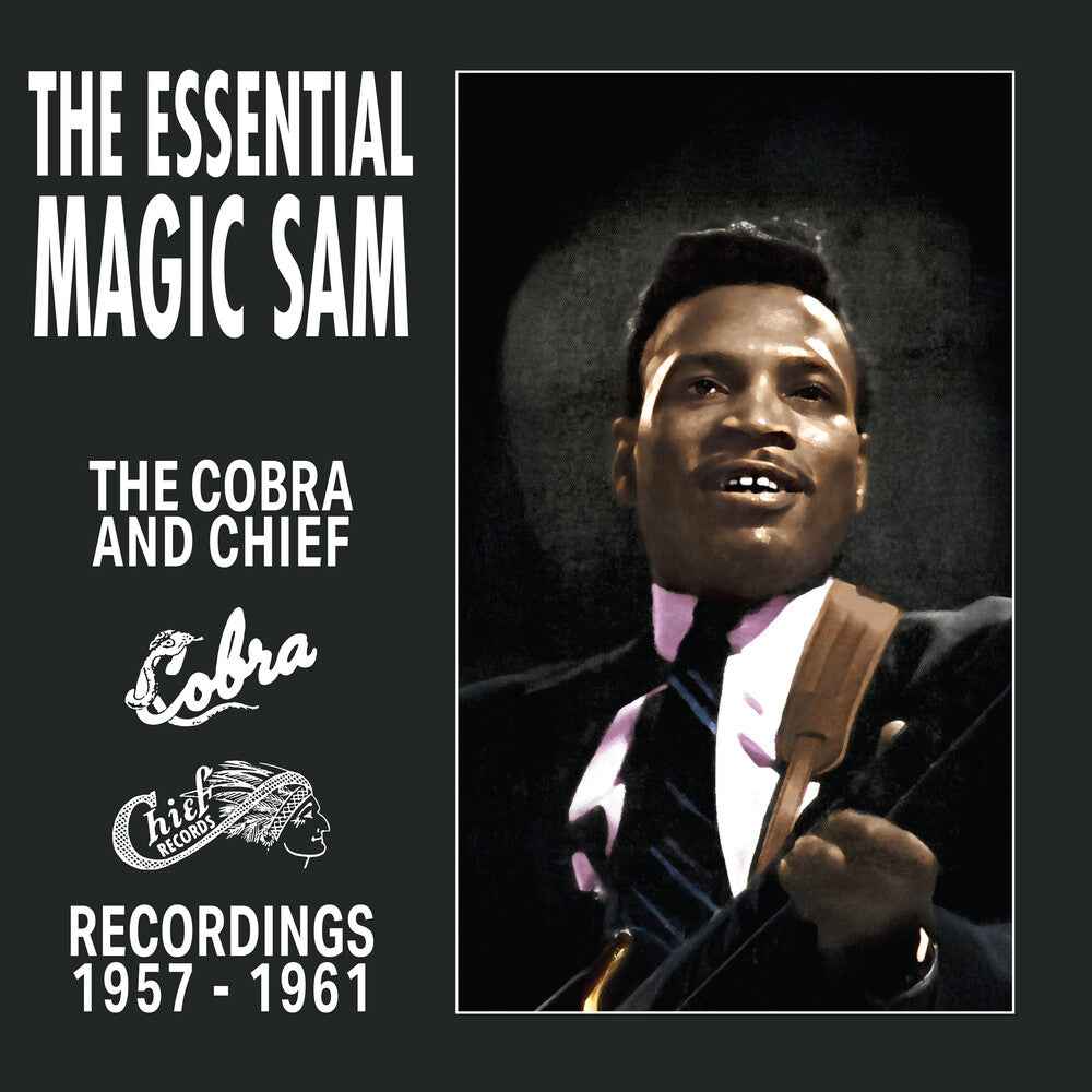 Magic Sam - The Essential Magic Sam: Cobra & Chief Recordings [Cobalt Blue Vinyl] — album cover and product artwork